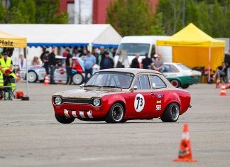 Automobilslalom in Landau