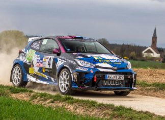 Kevin Müller gewinnt Rallye Südliche Weinstraße Kevin Müller im Toyota GR Yaris