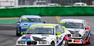 Pfälzer Motorsportler auf dem Hockenheimring Marco Grimm BMW 318ti Cup