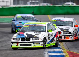 Pfälzer Motorsportler auf dem Hockenheimring Marco Grimm BMW 318ti Cup