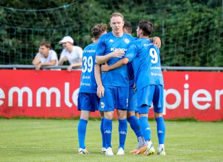 Hoffnung oben und unten Jubel FKP Pirmasens