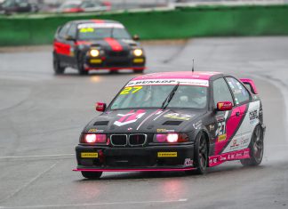 Starke Pfälzer: Premierensieg für Marco Grimm im DMV BMW 318ti Cup