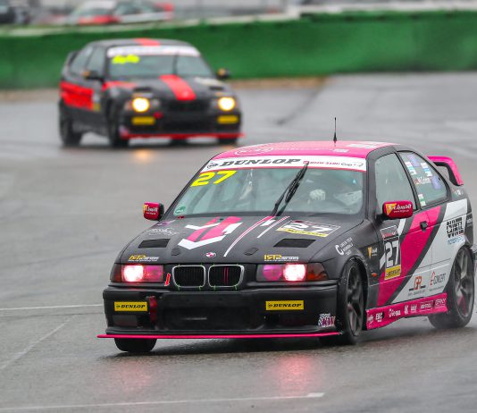 Starke Pfälzer: Premierensieg für Marco Grimm im DMV BMW 318ti Cup