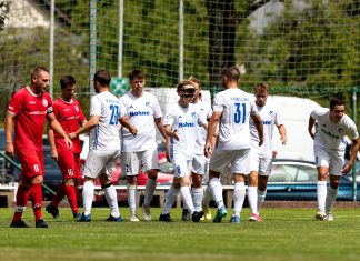 SVH lässt nichts anbrennen: Hochstellerhof siegt 4:0 Torjubel SV Hochstellerhof